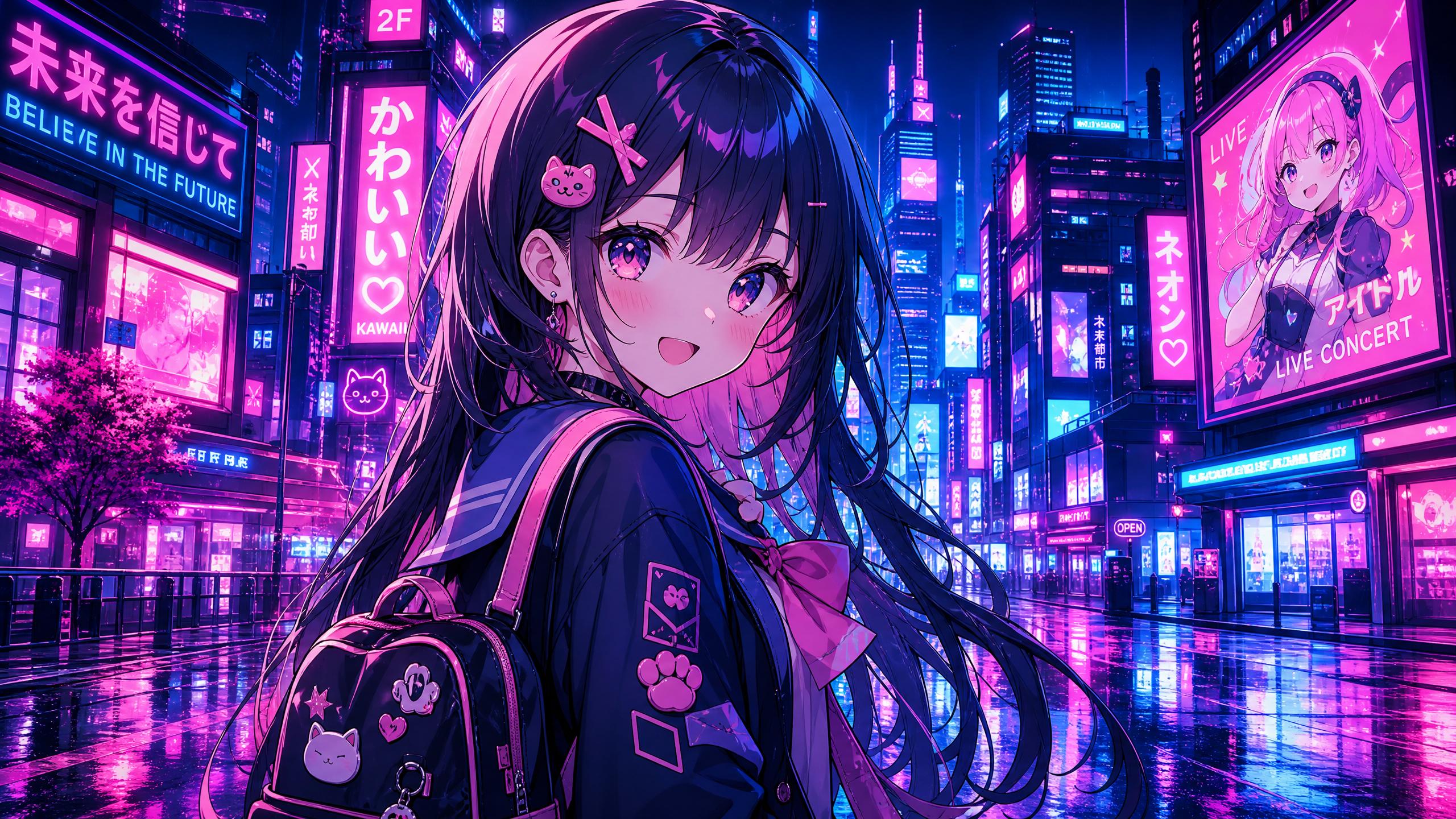 小蓝导航-霓虹都市生活动漫分享